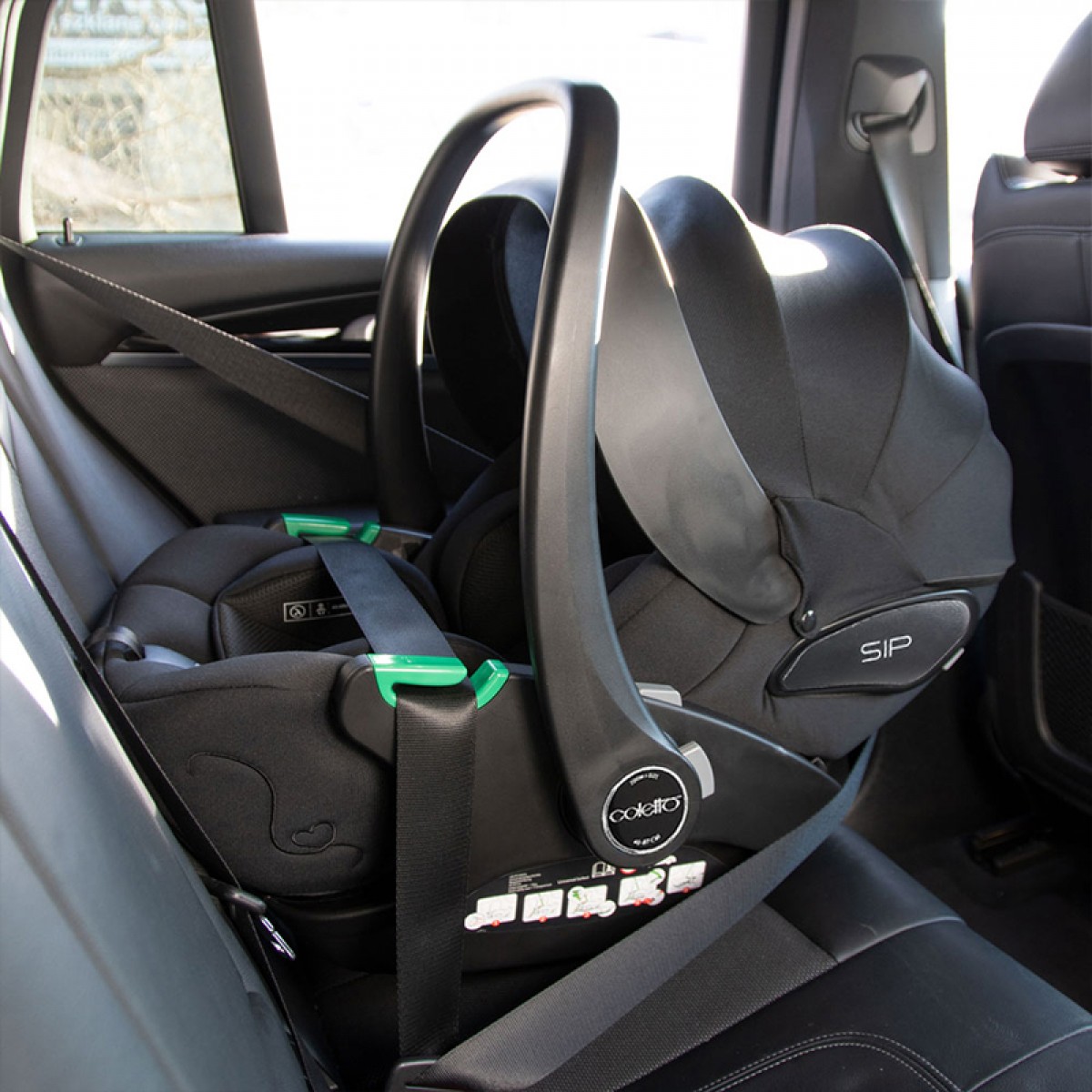 Κάθισμα Αυτοκινήτου Coletto Zoom i-Size 40-84cm Black + Base 360°