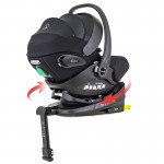 Κάθισμα Αυτοκινήτου Coletto Zoom i-Size 40-84cm Black + Base 360°