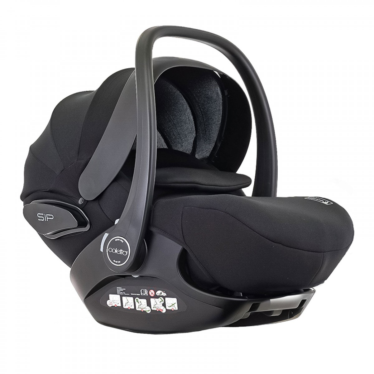 Κάθισμα Αυτοκινήτου Coletto Zoom i-Size 40-84cm Black + Base 360°