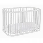 Βρεφικό Κρεβάτι Waldin 7in1 81x128cm White