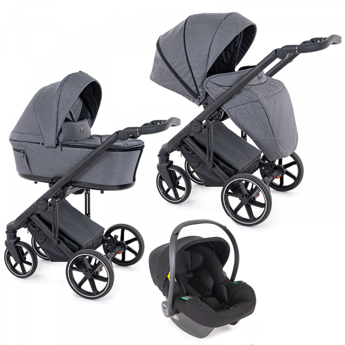 Πολυκαρότσι Coletto Flow 3in1 FL-01