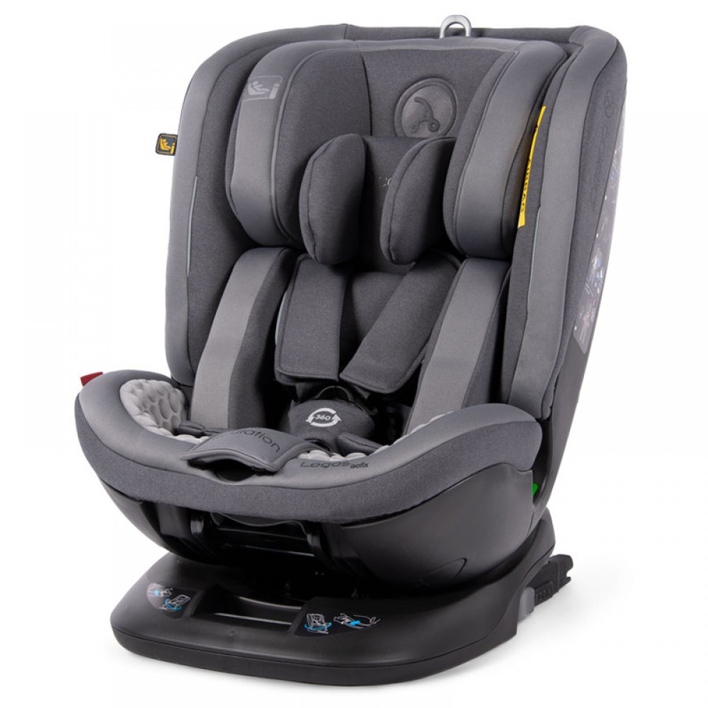 Κάθισμα Αυτοκινήτου Coletto Logos 360º i-SIZE 40-150cm Dark Grey