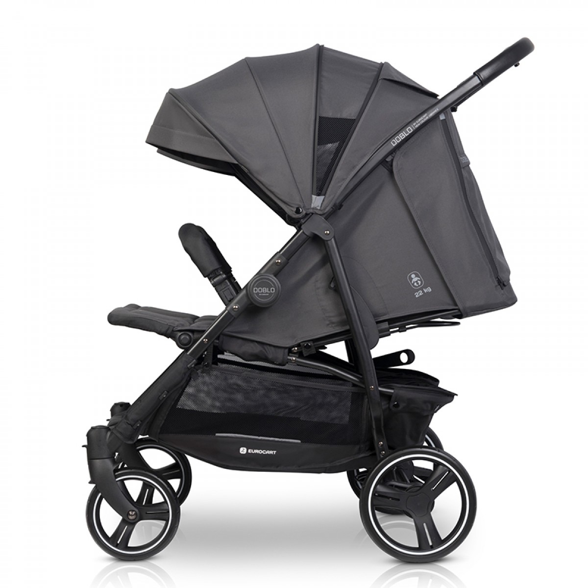 Καρότσι Διδύμων Eurocart Doblo Iron