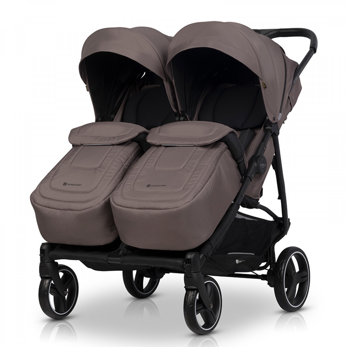Καρότσι Διδύμων Eurocart Doblo Taupe