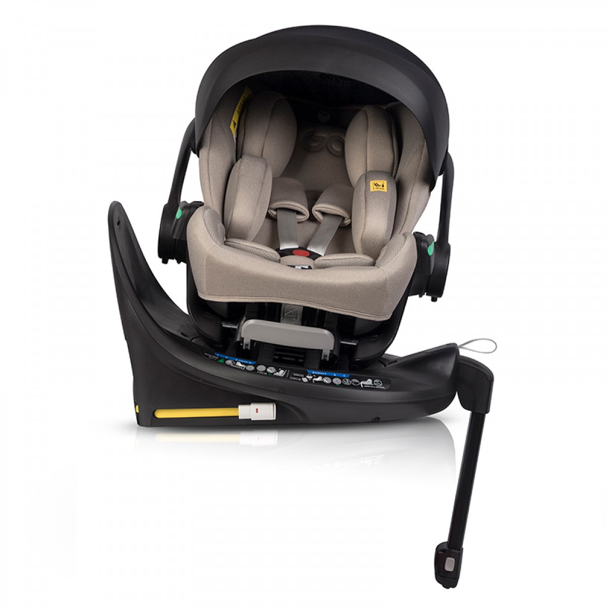 Σετ Καθισμάτων Αυτοκινήτου EasyGo 2in1 Buz Xtd Pro i Buz Pro Body Taupe