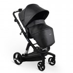 Πολυκαρότσι iBebe iStop&Drive 2in1 Eco Black