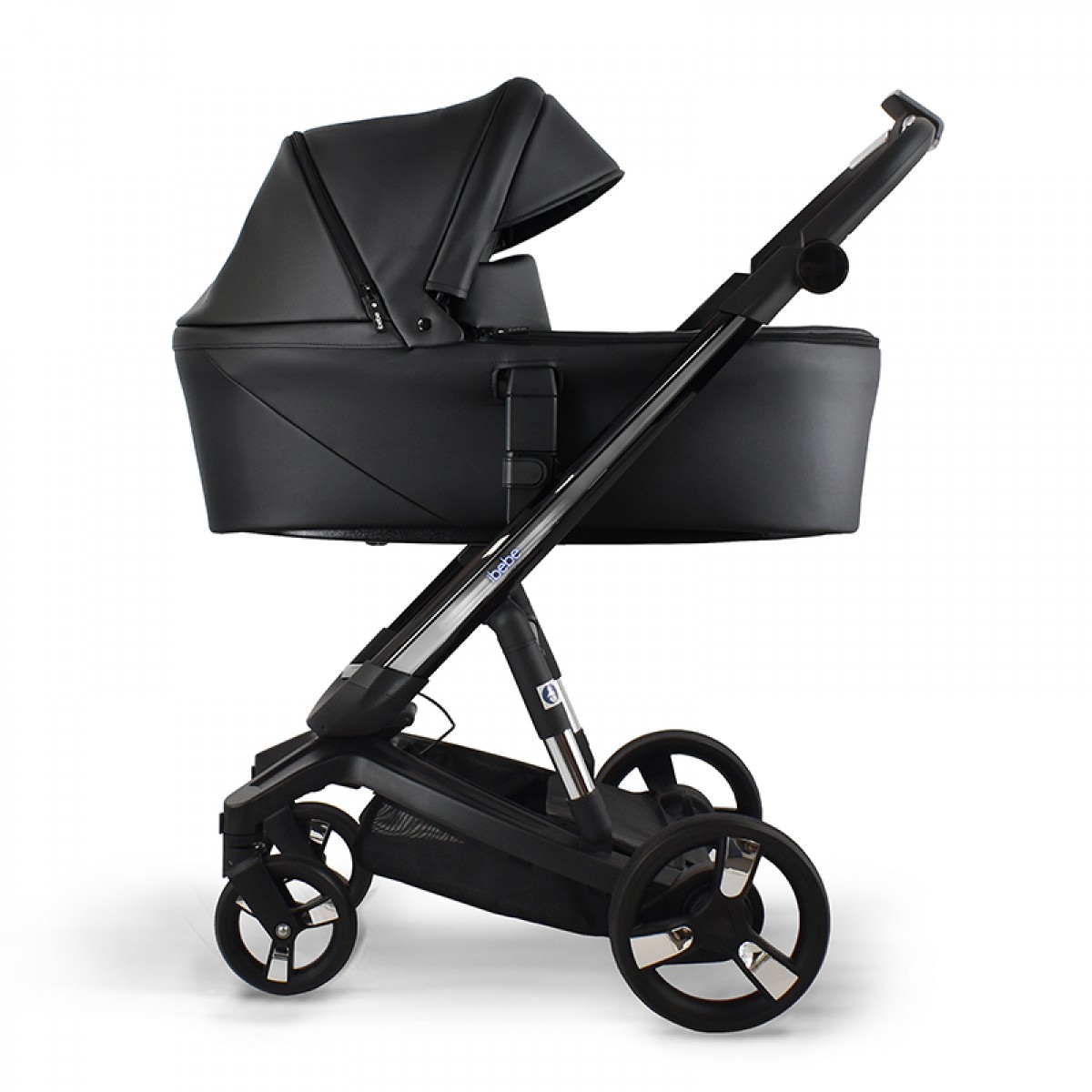 Πολυκαρότσι iBebe iStop&Drive 2in1 Eco Black