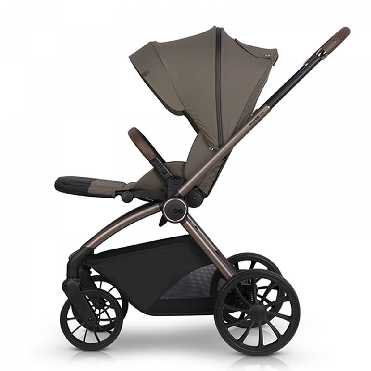 Πολυκαρότσι EasyGo Giro G2 2in1 Mokka