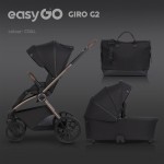 Πολυκαρότσι EasyGo Giro G2 2in1 Coal