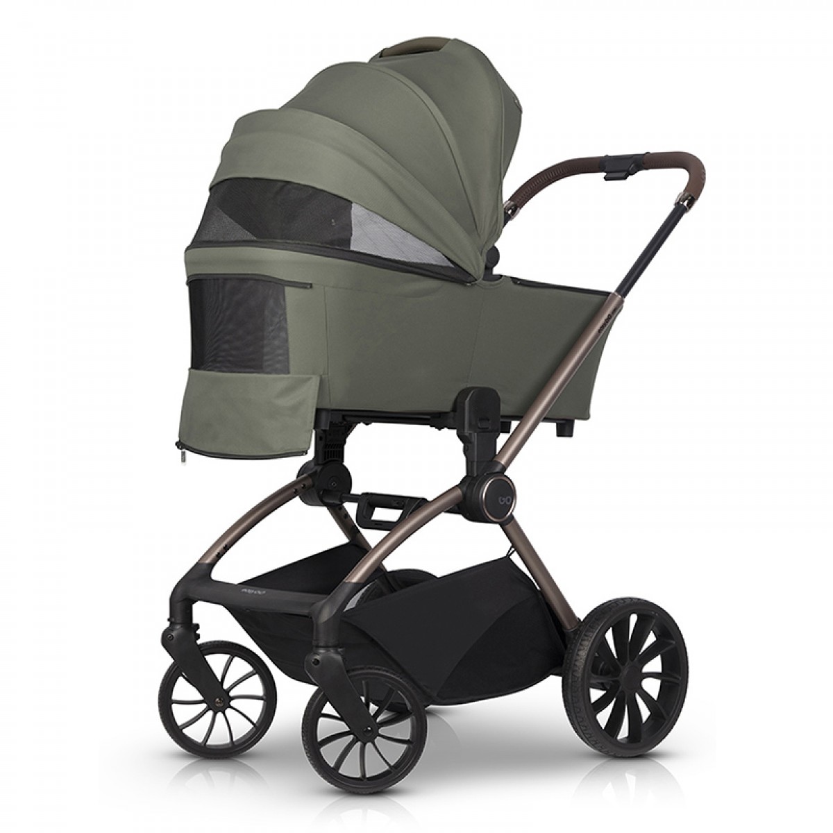Πολυκαρότσι EasyGo Giro G2 2in1 Khaki