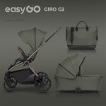 Πολυκαρότσι EasyGo Giro G2 2in1 Khaki