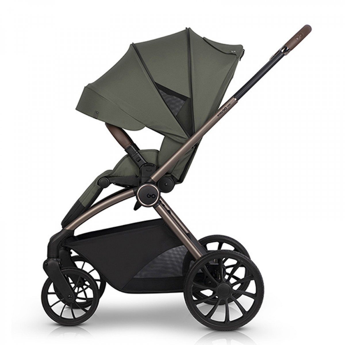 Πολυκαρότσι EasyGo Giro G2 2in1 Khaki