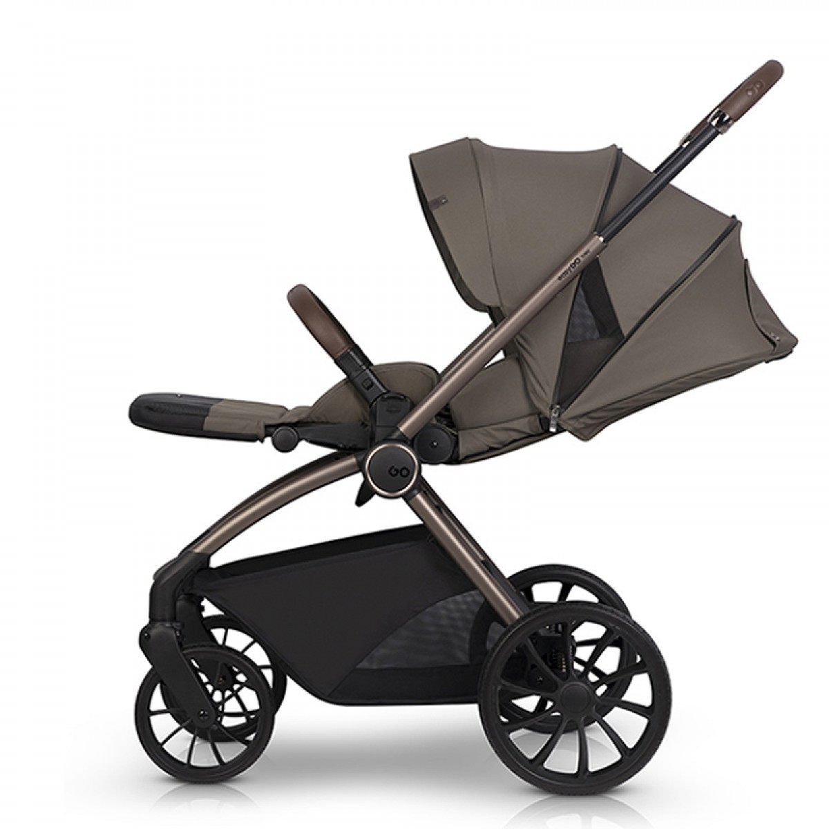 Kαρότσι EasyGo Giro G2 2in1 Mokka
