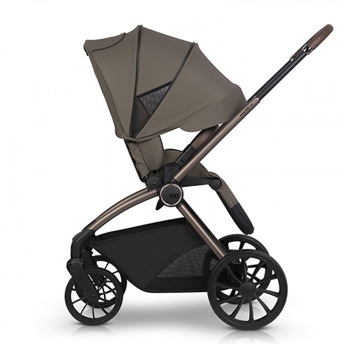Kαρότσι EasyGo Giro G2 2in1 Mokka