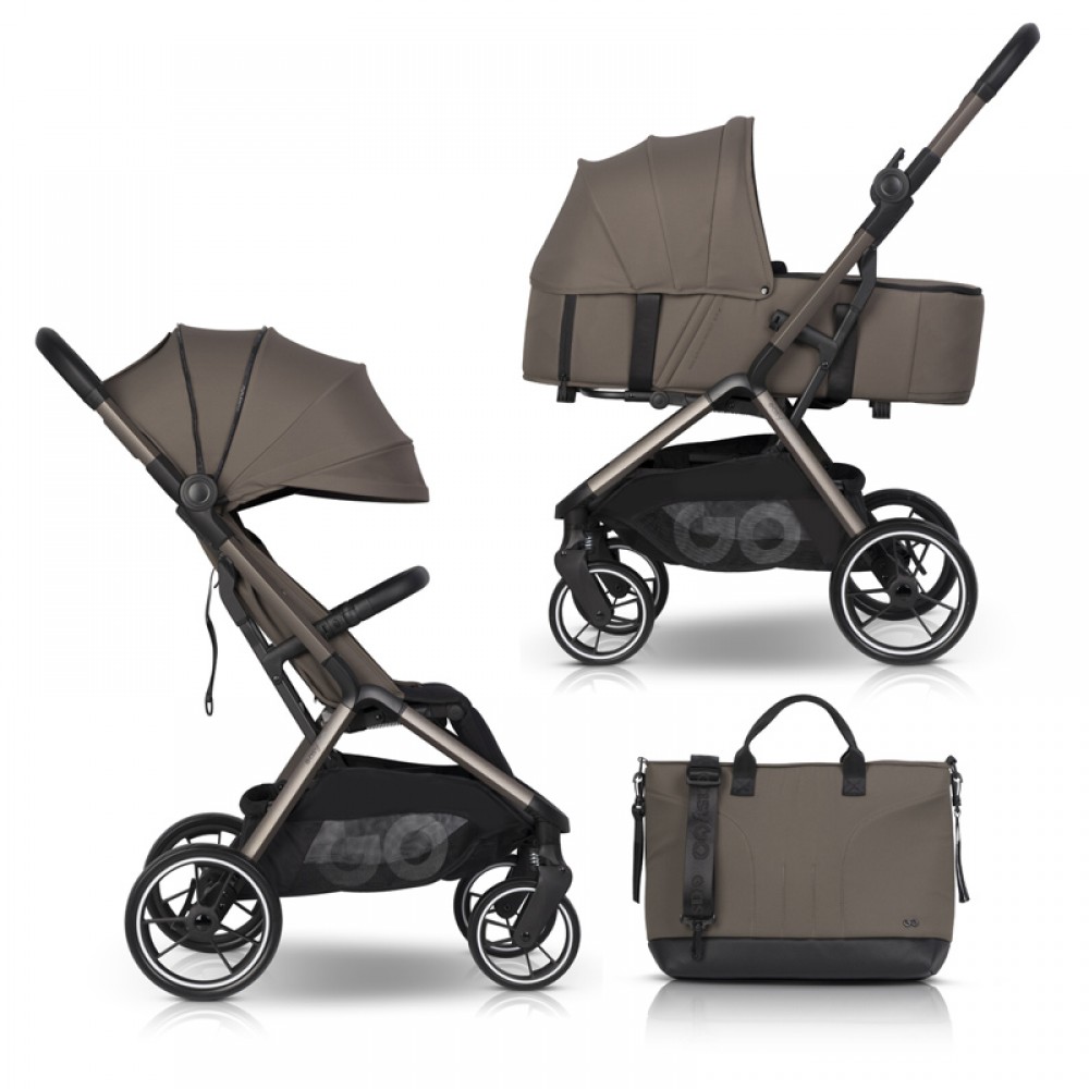 Καρότσι Eurocart EasyGo Zoya 2in1 Mokka