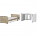 Πολυμορφικό Κρεβάτι Arbor Baby & Junior Artisan White